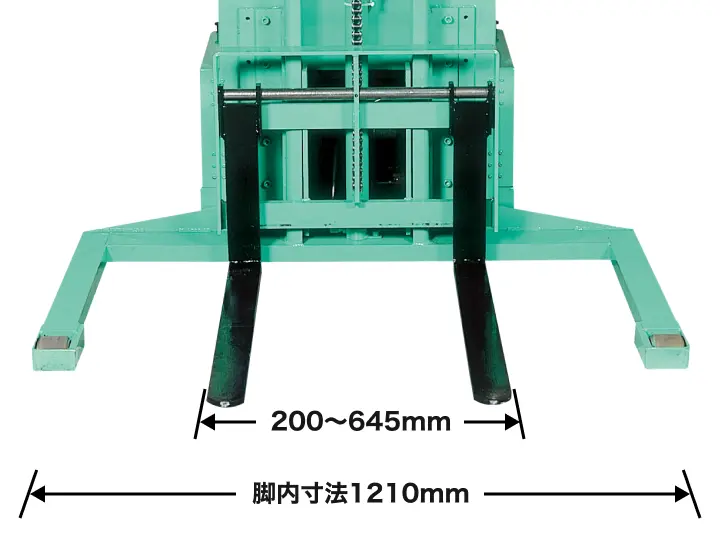 鍛造フォーク仕様