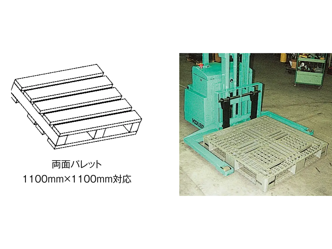 対応パレット・カゴ車