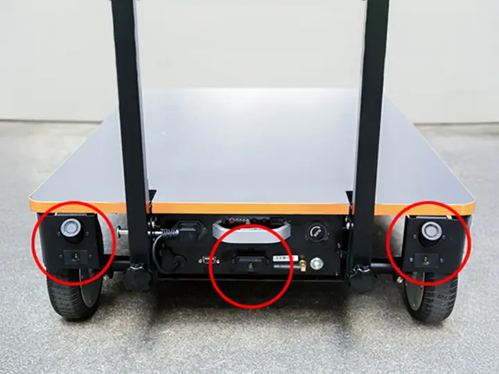 車体後部センサー（障害物センサー）